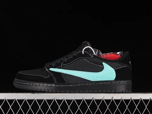 All Categories Air Jordan Jordan Series Basketball Shoes Air Jordan 1 Low Travis Scott x Air Jordan 1 Low OG AJ1 Joe 1 Tiffany Green Overturned Low Basketball Shoes DM7866-401